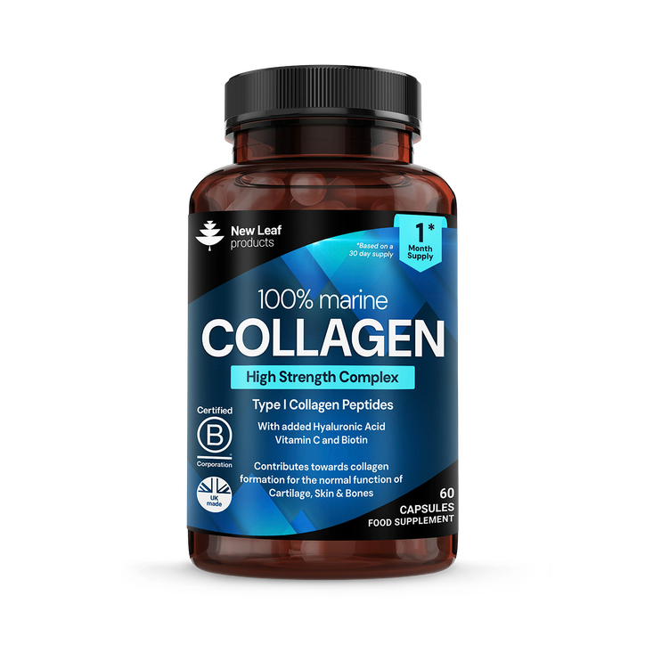 New Leaf Products Marine Collagen 60 Capsules